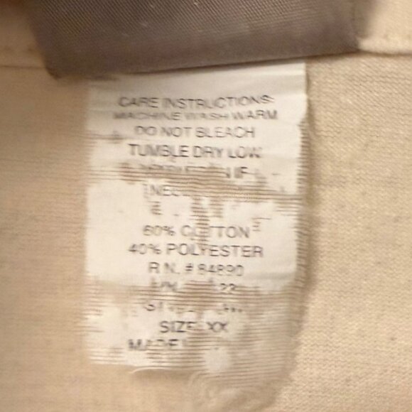 Comfort Casual Mens XX Cuban Style Short Sleeve Zip Front Shirt VTG Colorblock - Picture 10 of 12